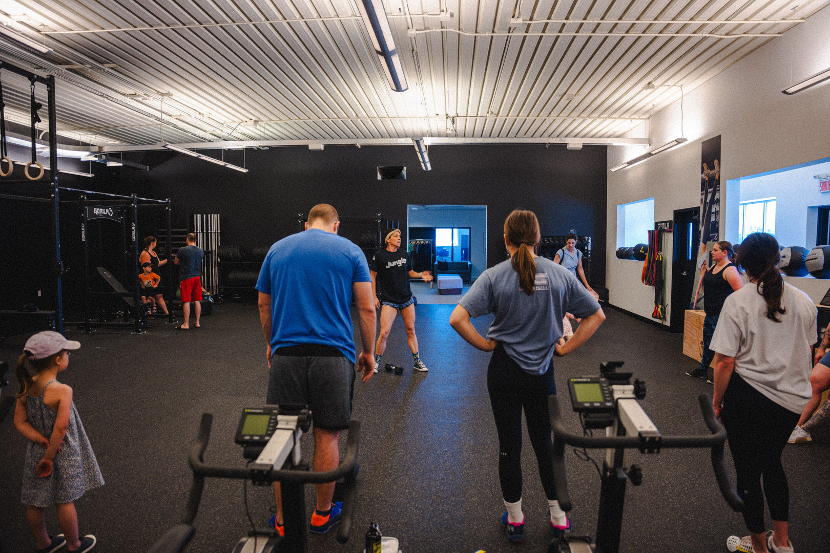 La Jungle Centre d'Entraînement à Saint-Pie - Gym haut de gamme pour entraînements intensifs de CrossFit et performance.